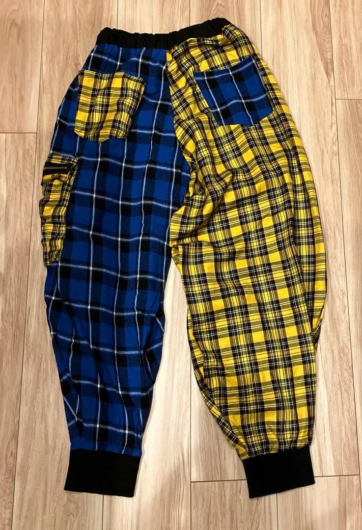 【ankorock】ユニセックス　美品　超パンクバルーン　リブパンツ