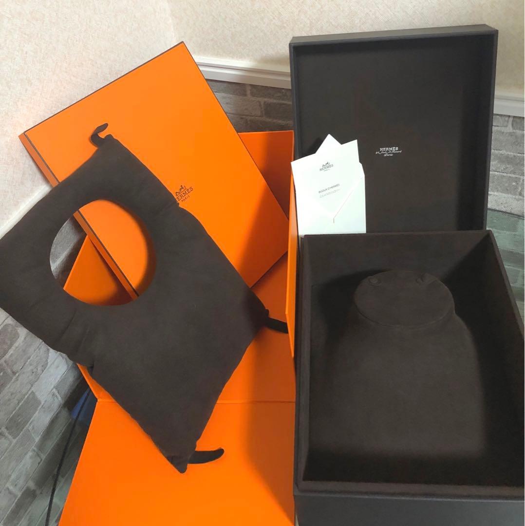 エルメス　シェーヌダンクル　特大ネックレスケース　希少品