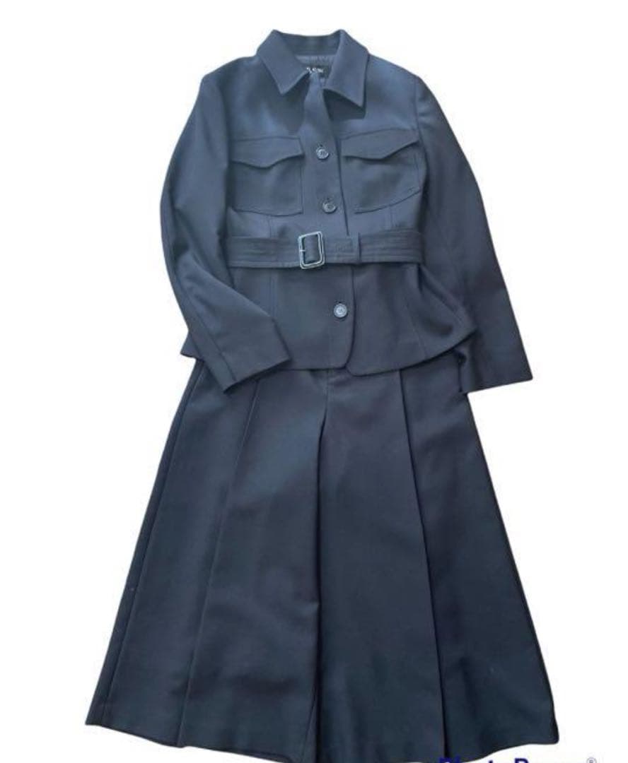 ミッシェルクラン　ダブルクロスサファリジャケット、キュロット セットアップ