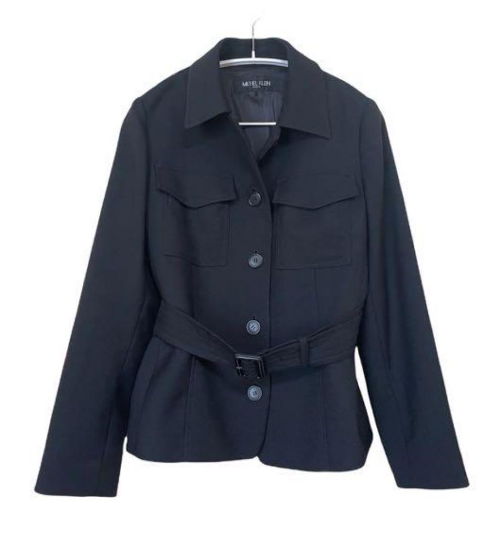 ミッシェルクラン　ダブルクロスサファリジャケット、キュロット セットアップ