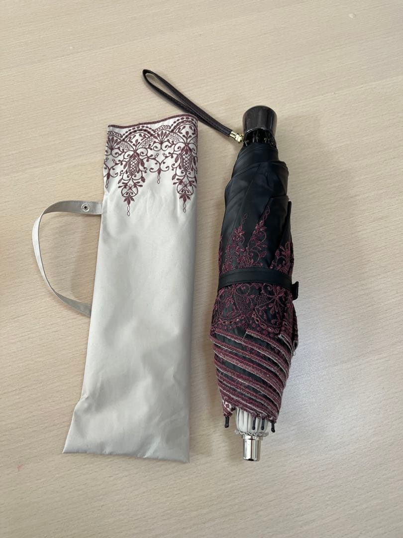 最終価格 ❣️前原光榮商店 折りたたみ日傘 ベージュ