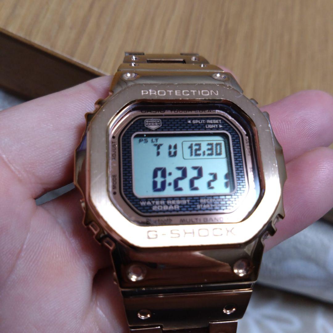 s*2様 希少 G-SHOCK GMW-B5000GD-4JF ピンクゴールド