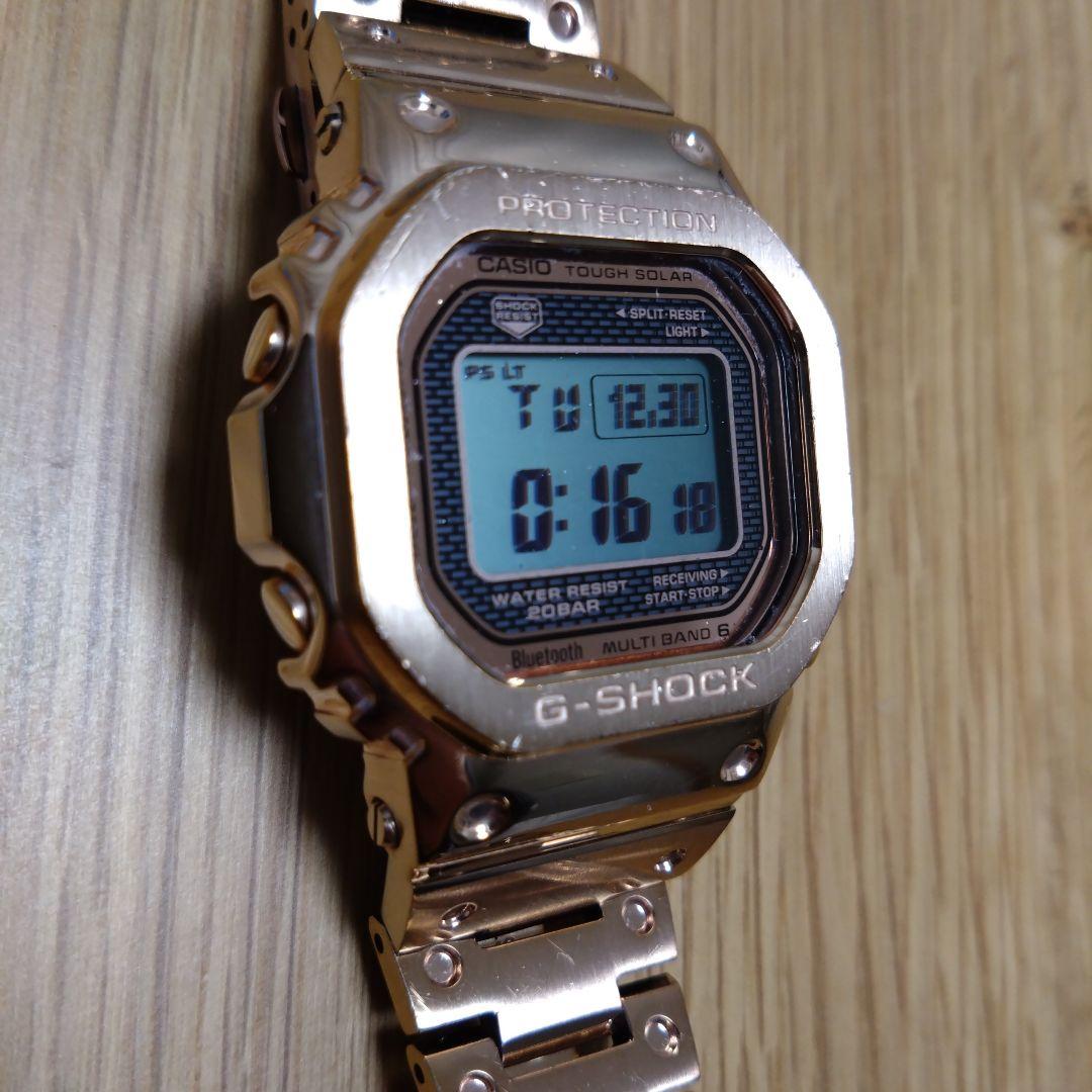 s*2様 希少 G-SHOCK GMW-B5000GD-4JF ピンクゴールド