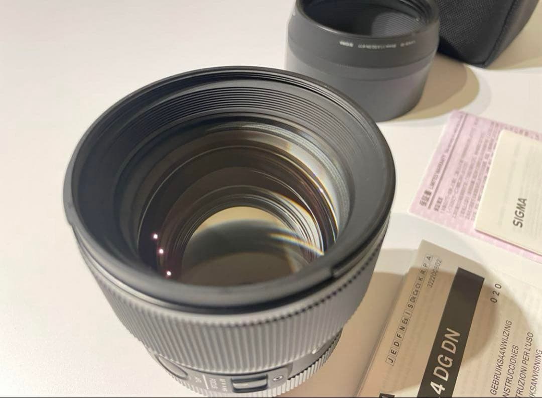 SIGMA 85mm F1.4 DG DN レンズ 本体