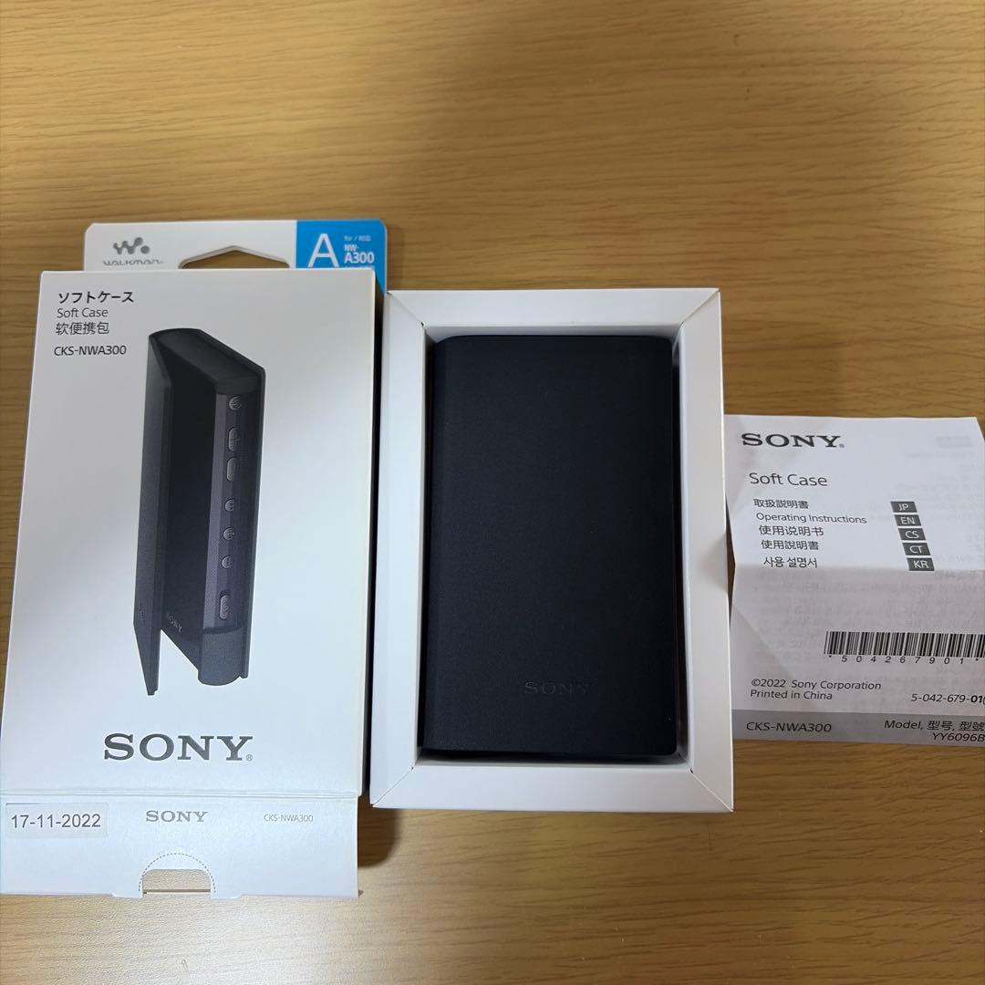 SONYソニーウォークマン　NW-A306 36GB ブラック　　本体、ケース