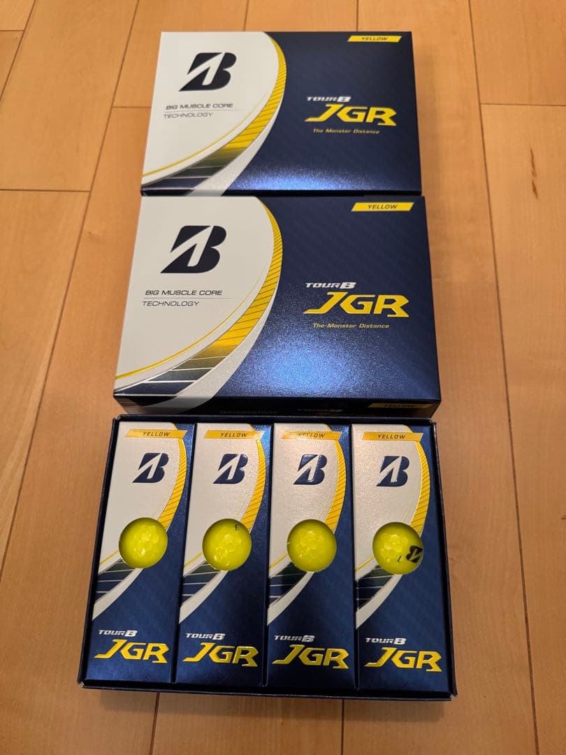再値下【新品】ブリヂストン TOUR B JGR イエロー 3ダース