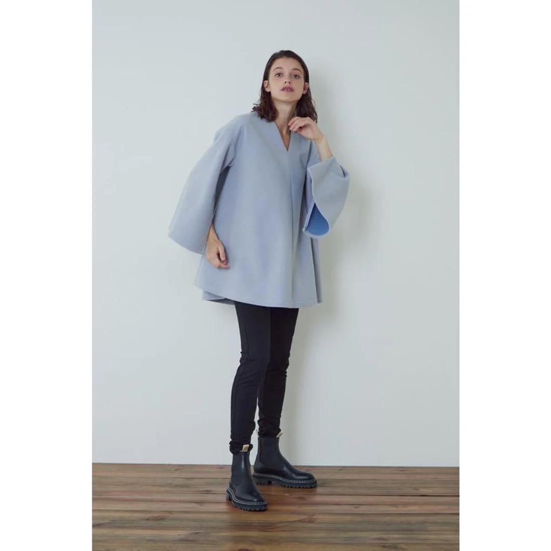 LEPHIL テントライントップス ポンチョ コート