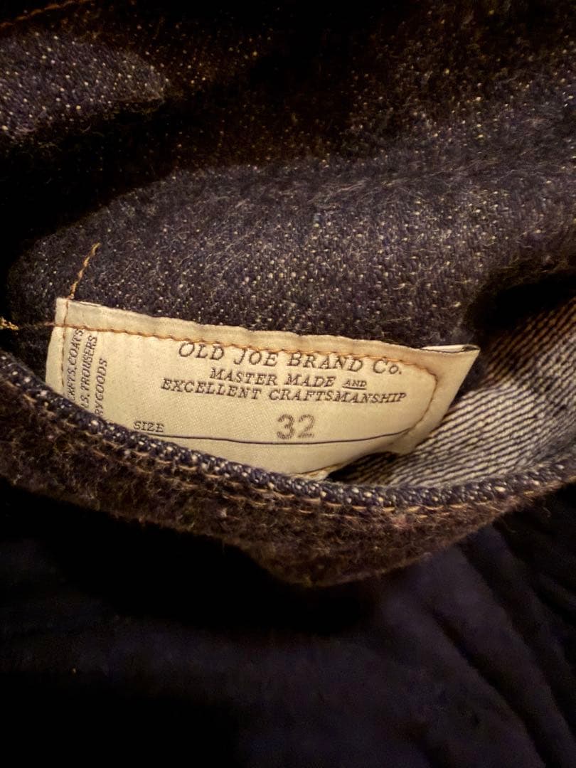 OLD JOE 濃紺 ストレートデニム 32