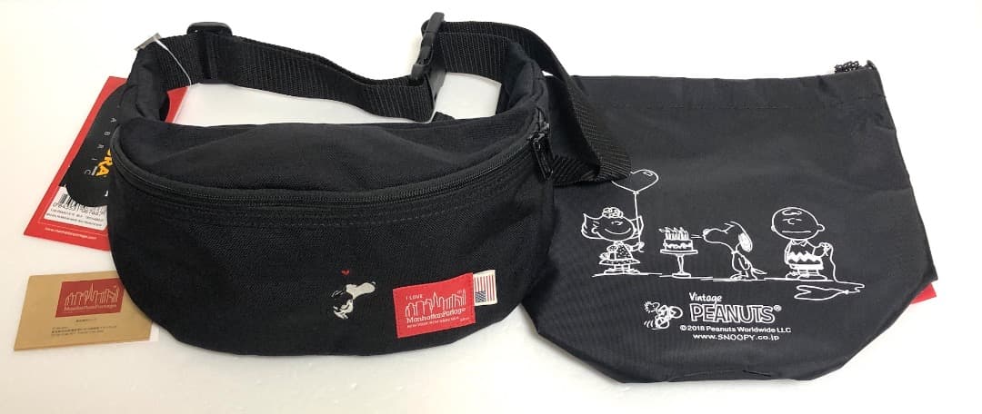 マンハッタンポーテージ × スヌーピー A2509089 ウエストバッグ