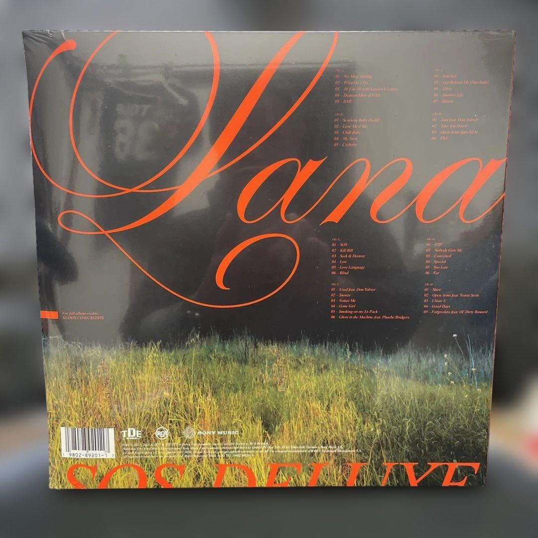 未開封品SZAレコードLANA SOSDELUXE4LP