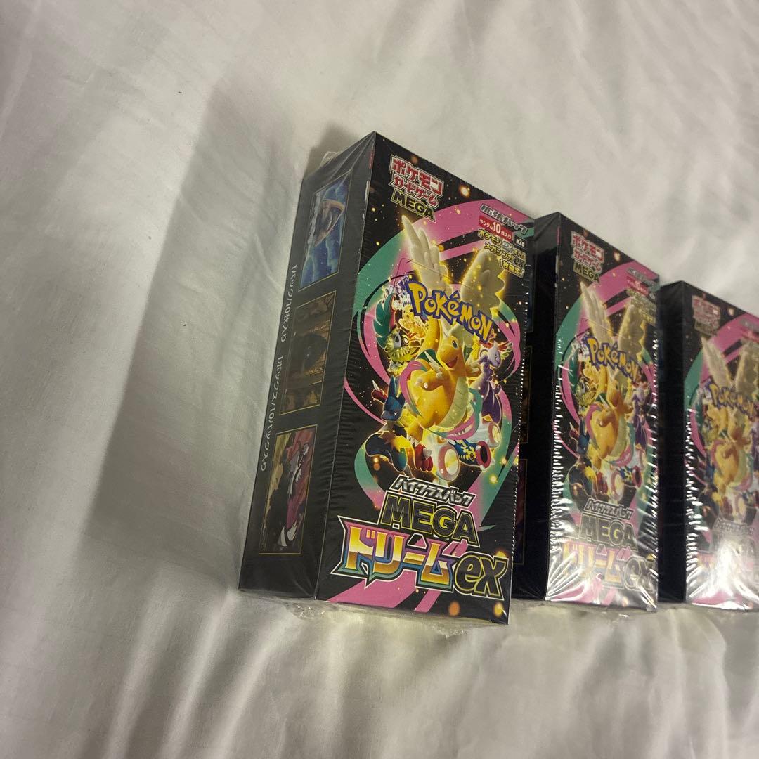 ポケモン MEGAドリームEX 未開封シュリンク付き　3Box