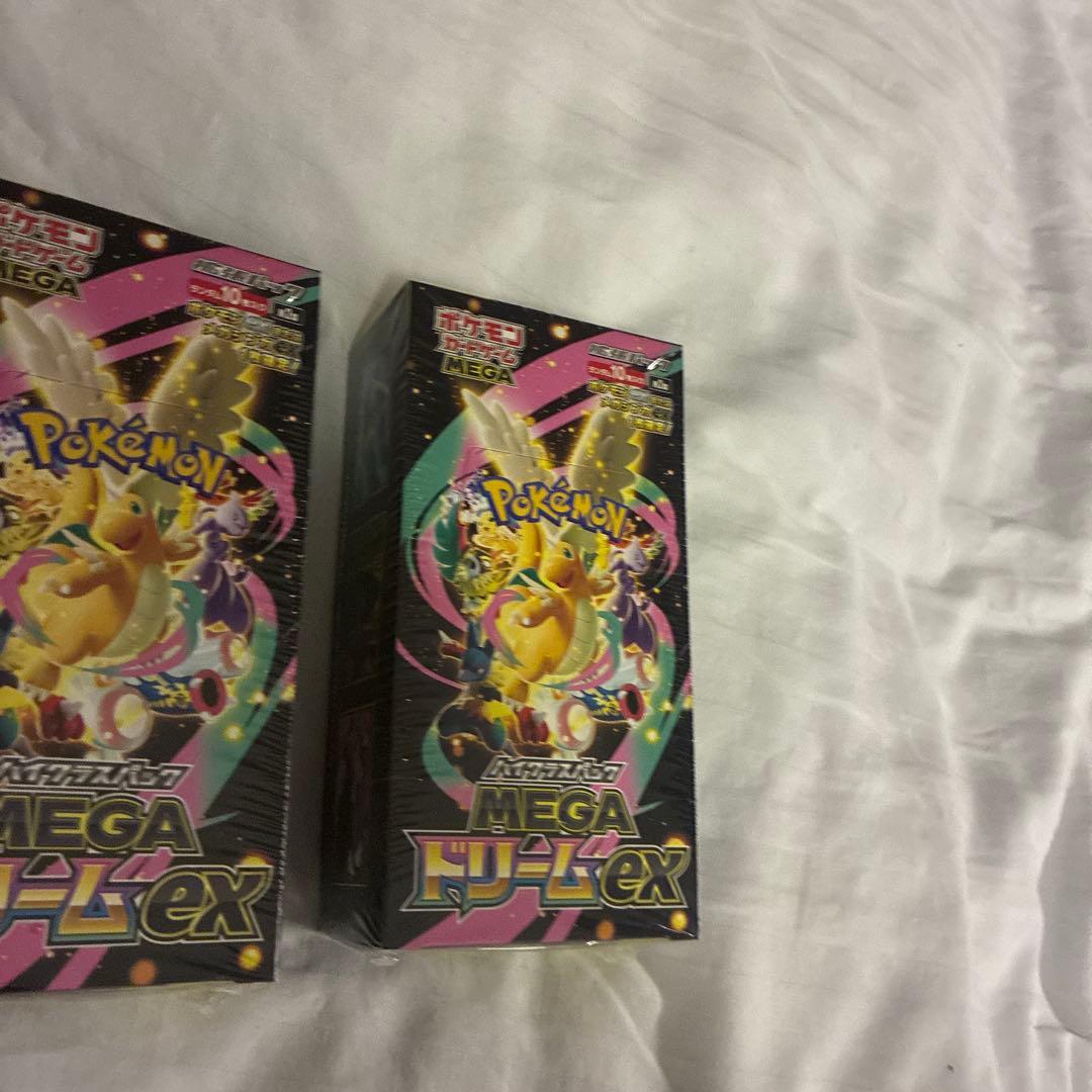 ポケモン MEGAドリームEX 未開封シュリンク付き　3Box