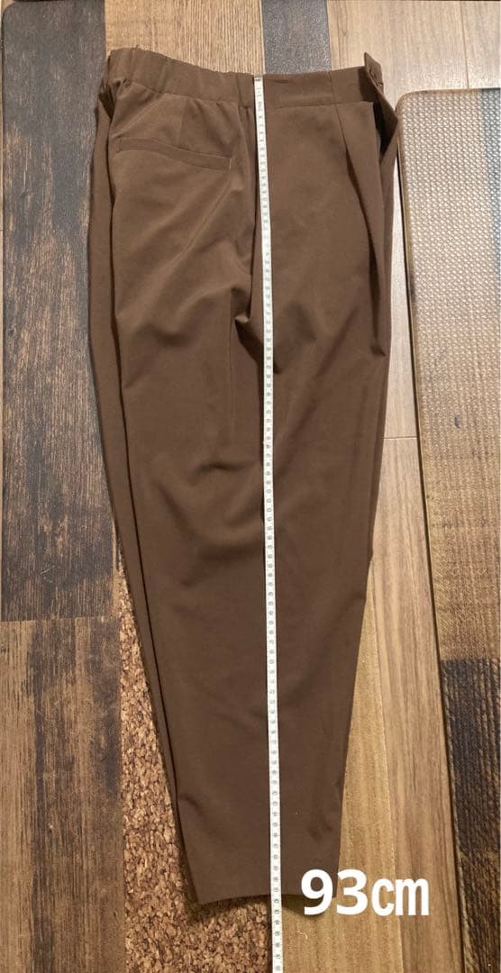 新品同　イッセイミヤケ　パンツ　長ズボン　ブラウン　S-M