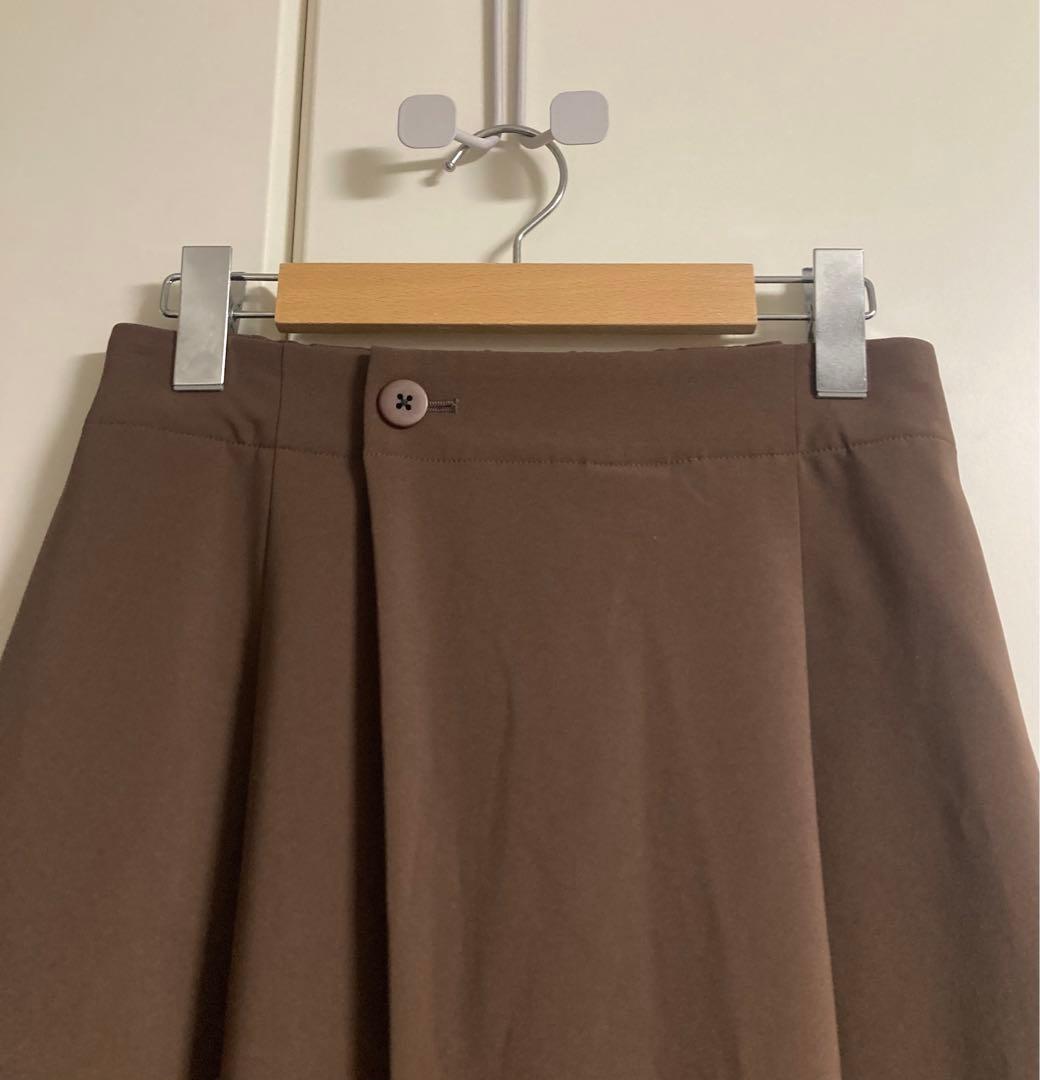 新品同　イッセイミヤケ　パンツ　長ズボン　ブラウン　S-M