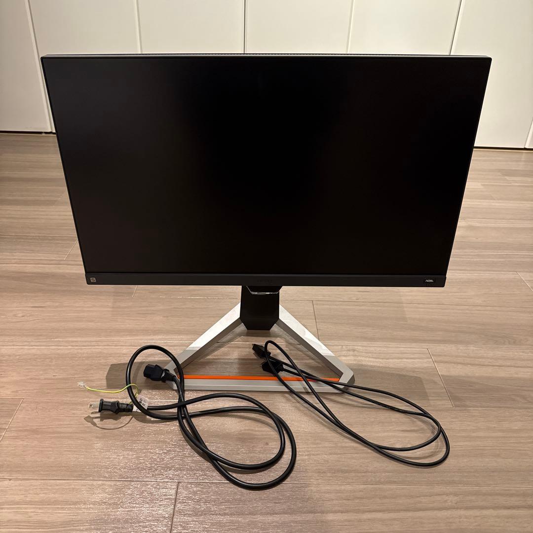 BenQ MOBIUZ 24.5型 ゲーミングモニター 本体（グレー）