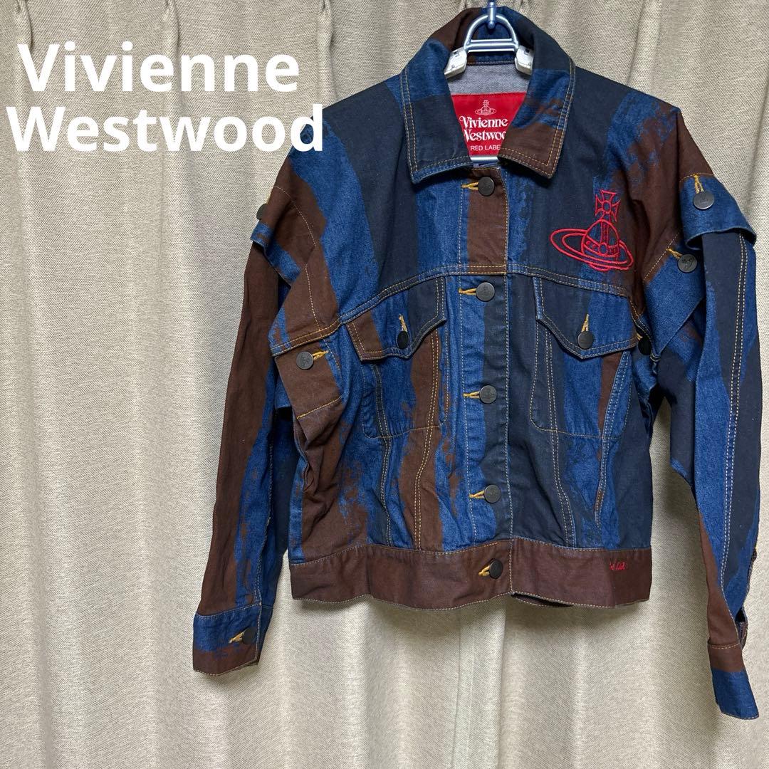 Vivienne Westwood ストライプデニムジャケット