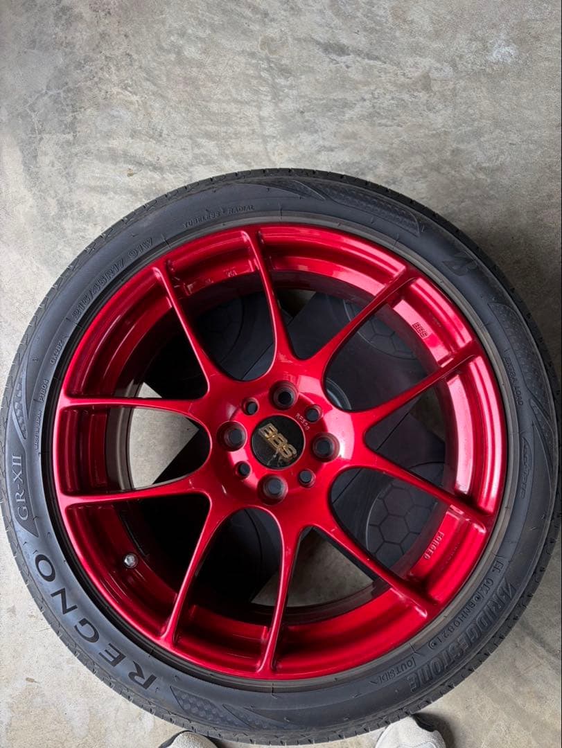 BBS RF500 BRIDGESTONE REGNO タイヤホイールセット