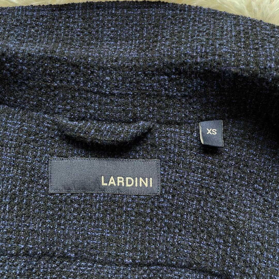 現行タグ ラルディーニ アルパカ ブートニエール テーラードジャケット ツイード