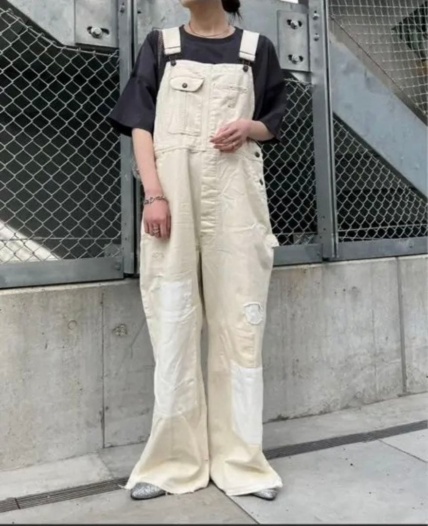 【etsinta/エシンタ】デニムオーバーオール