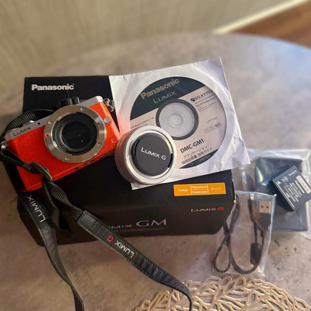 超美品Panasonic LUMIX G オレンジ 12-32mm