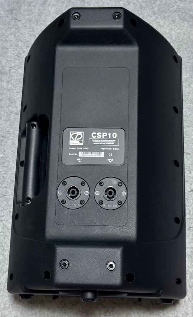 【美品】CLASSIC PRO クラシックプロ CSP10 10インチスピーカー