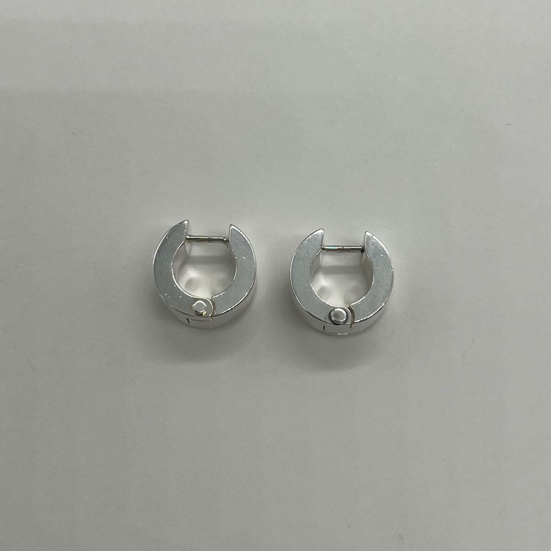 ボッテガヴェネタ BOTTEGA VENETA フープ ピアス Ag925