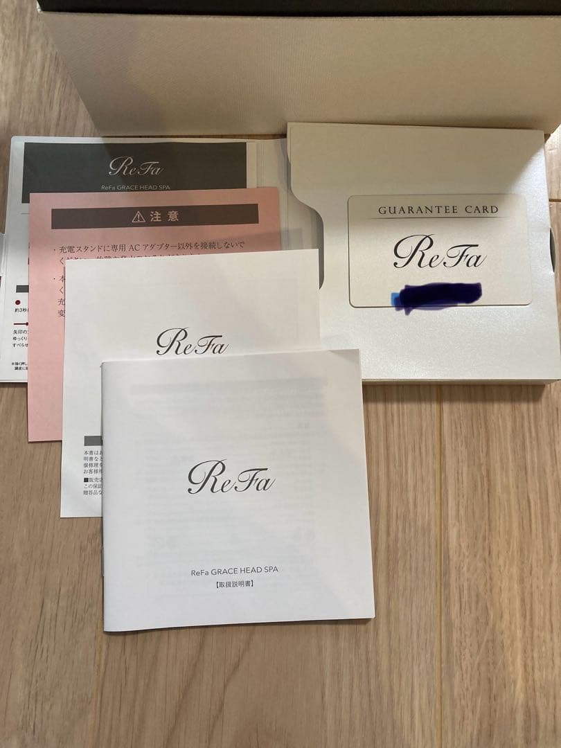【未使用】ReFa リファグレイス　ヘッドスパ