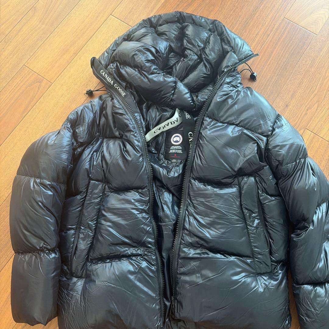 カナダグースダウンジャケット/クロフトンバッファー、ブラックレーベルダウン