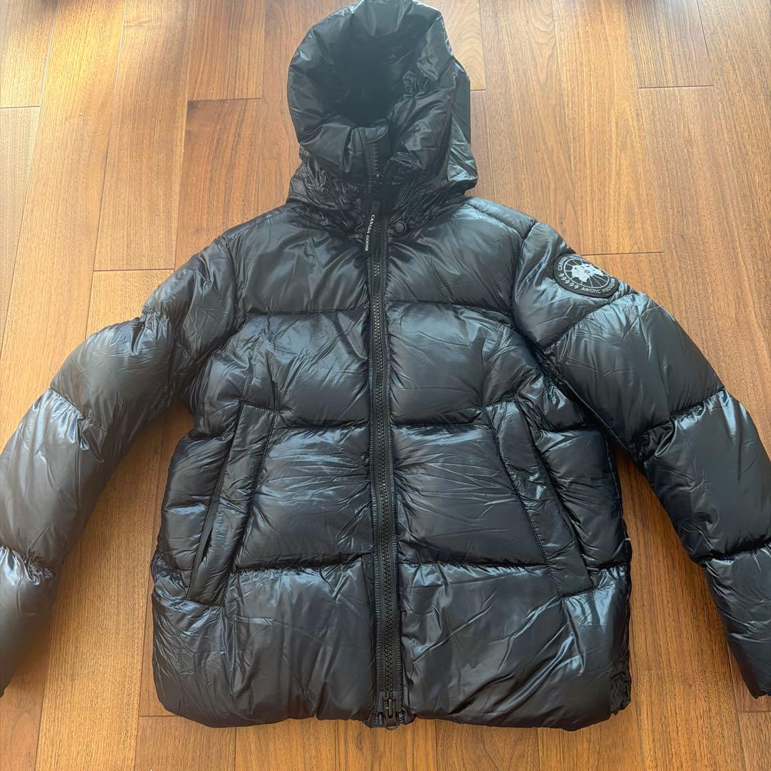 カナダグースダウンジャケット/クロフトンバッファー、ブラックレーベルダウン