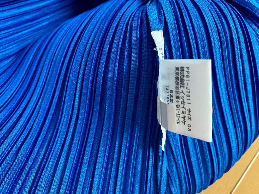 PLEATS PLEASE ノースリーブチュニック　ロングトップス