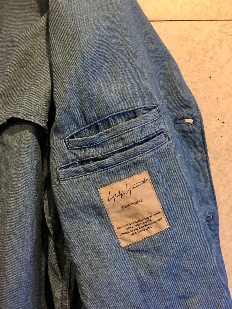 Yohji Yamamoto POUR HOMME ロングジャケット