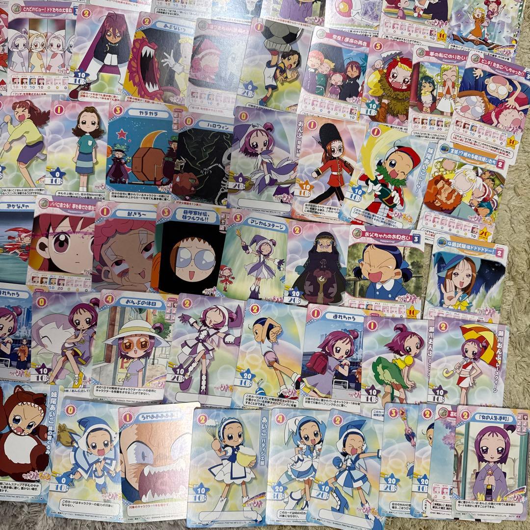 おジャ魔女どれみcgcカードゲームコレクション　約280枚　まとめ売り【5319