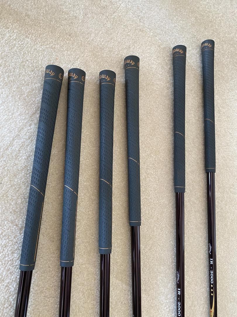 Callaway E.R.C Ti チタンアイアン L レディース6本セット