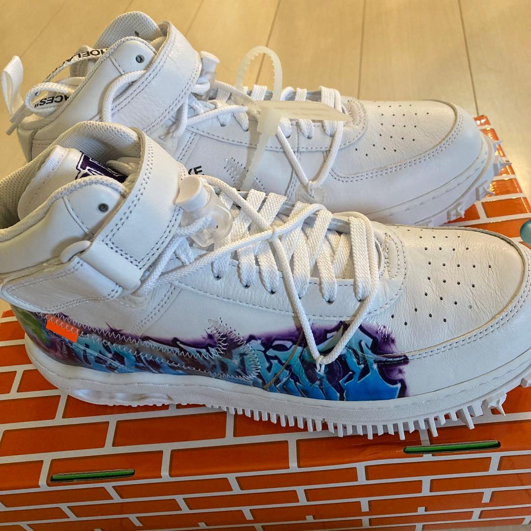 シューズ(男性用) AIR FORCE 1 MID SP LTHR