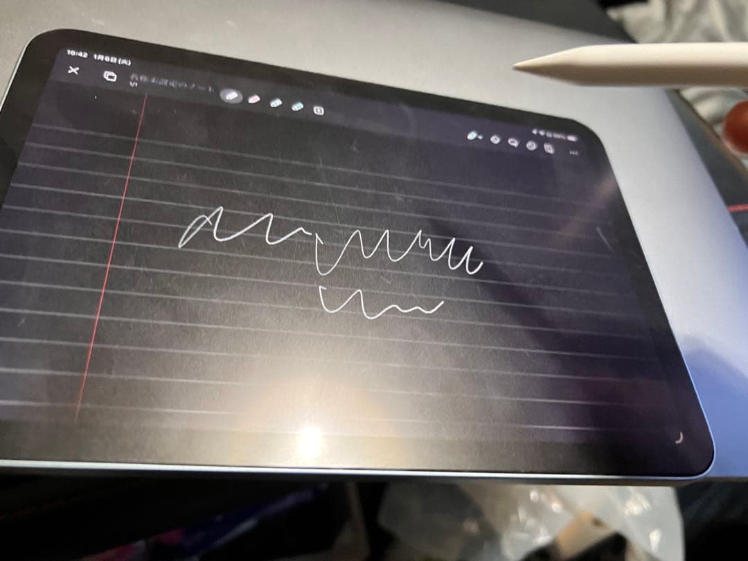 水没品　ipad mini7（最新世代) Apple pencil pro付き