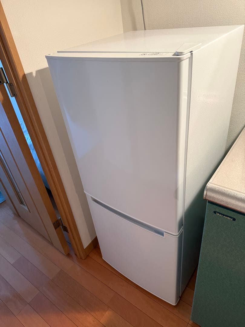 2ドア冷蔵庫 一人暮らし用 106L 右開き 2020年製