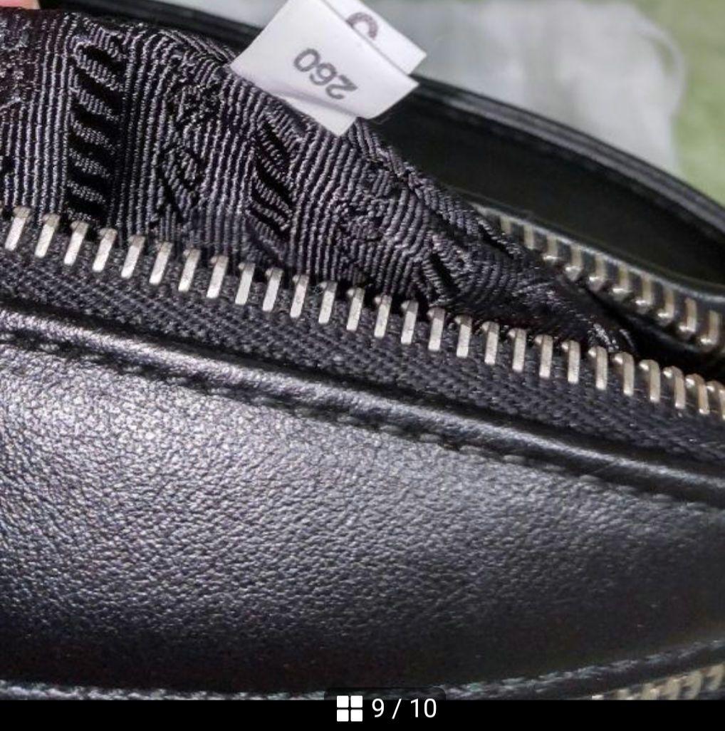 PRADA カーフレザー 2way ボディバッグ