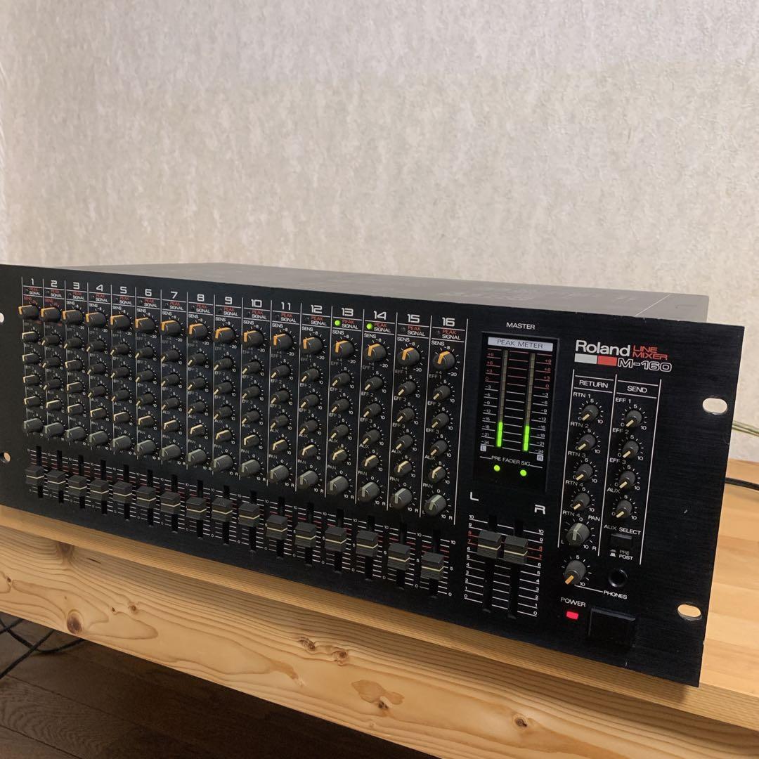 Roland ラインミキサー　M-160 16ch ミキサー
