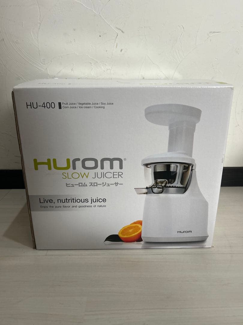 【未使用品】HUROM スロージューサー HU-400