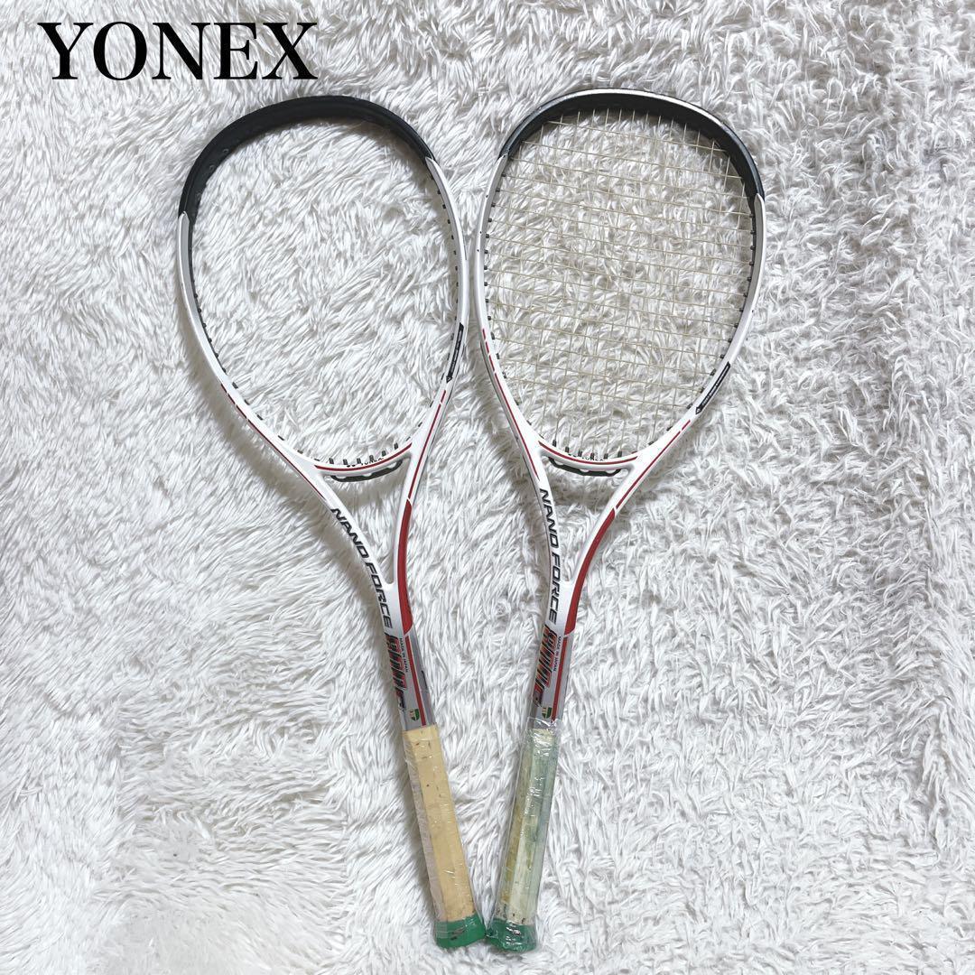 希少 ヨネックス ナノフォース800S 2本セット 軟式テニスラケット