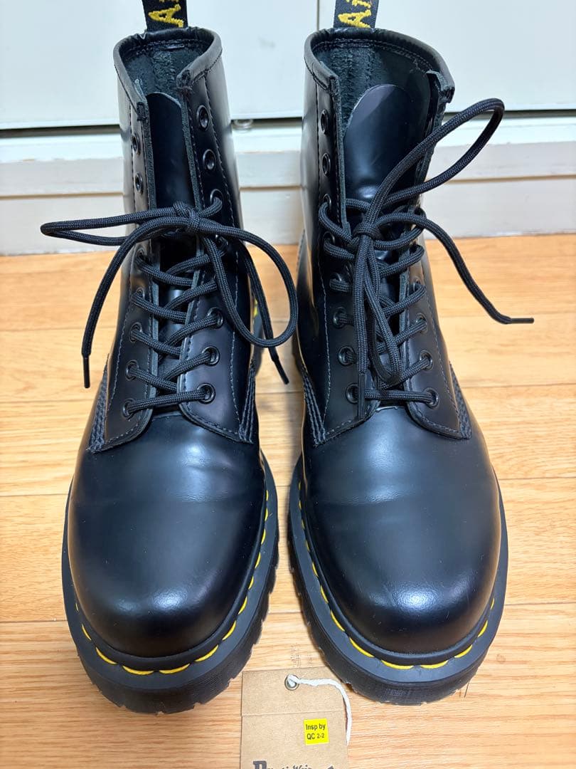 Dr. Martens 1460(8ホール) ブラック US9(27cm)厚底