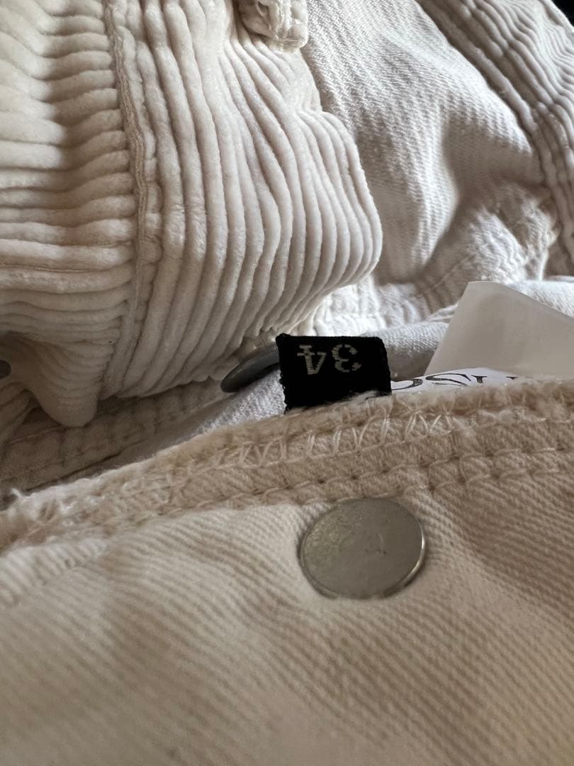 INSCRIRE コーデュロイパンツ ナチュラル