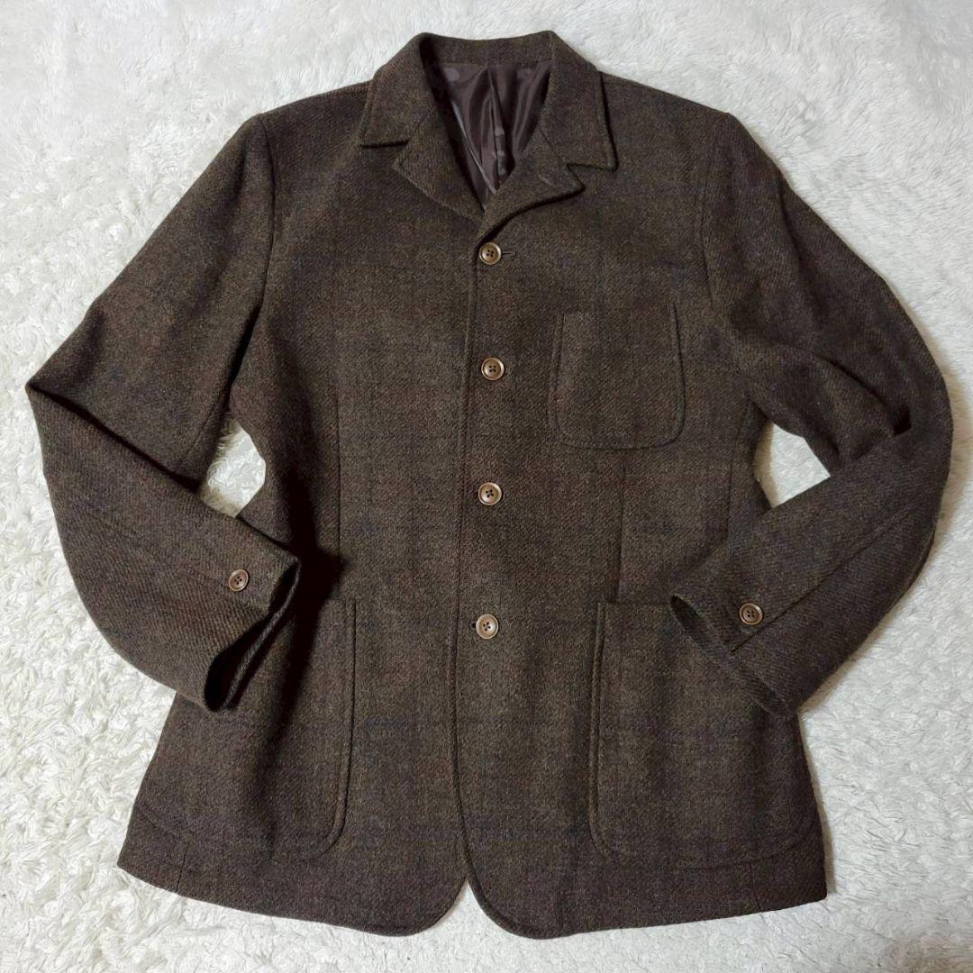 美品✨ MOON社製ツイード チャップスラルフローレン ジャケット チェック L