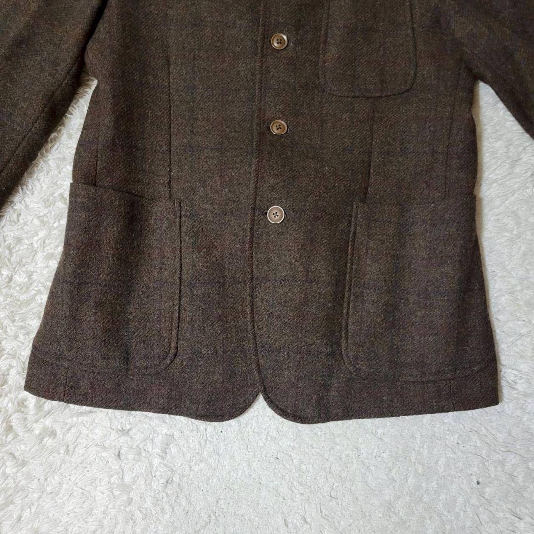 美品✨ MOON社製ツイード チャップスラルフローレン ジャケット チェック L