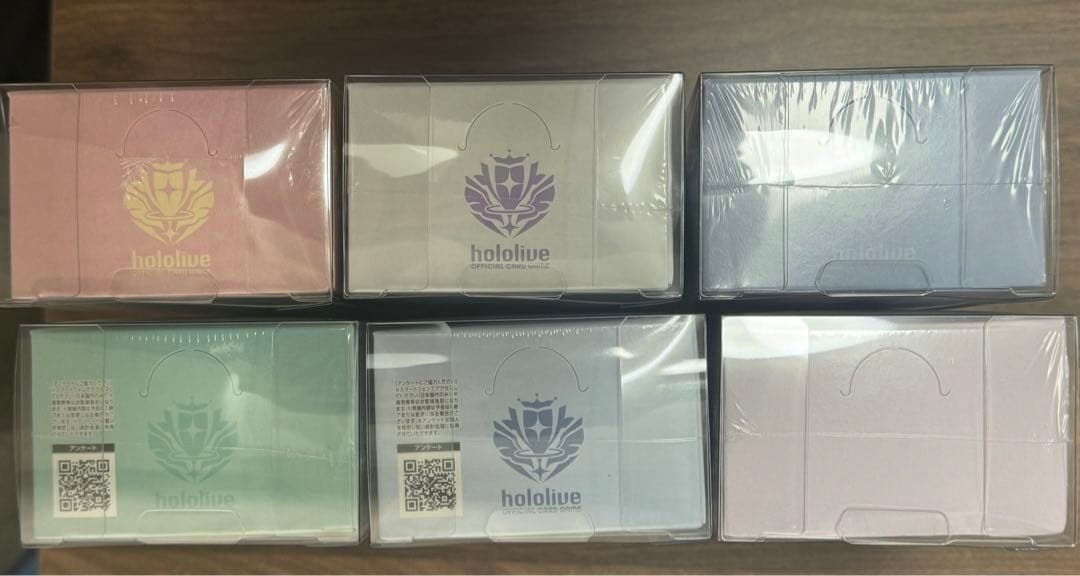 ホロカ 第1〜6弾コンプリート BOX 新品未開封 BOXケース付き ①