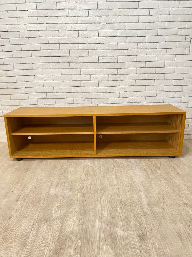 ②【東京都内23区配送無料】無印良品　テレビ台 テレビボード　リビング　陳列　棚