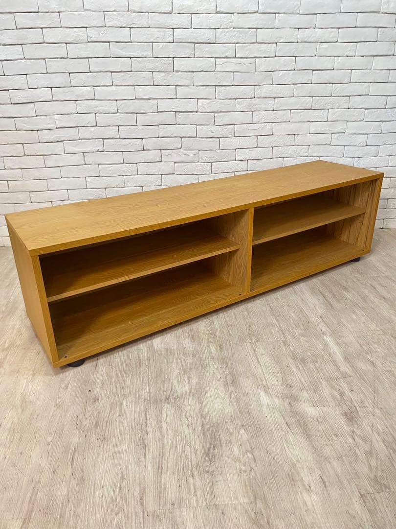 ②【東京都内23区配送無料】無印良品　テレビ台 テレビボード　リビング　陳列　棚