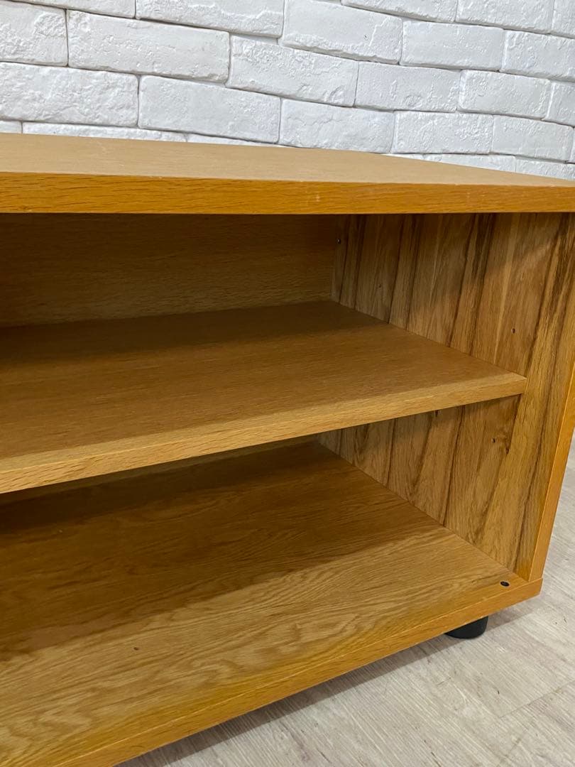 ②【東京都内23区配送無料】無印良品　テレビ台 テレビボード　リビング　陳列　棚