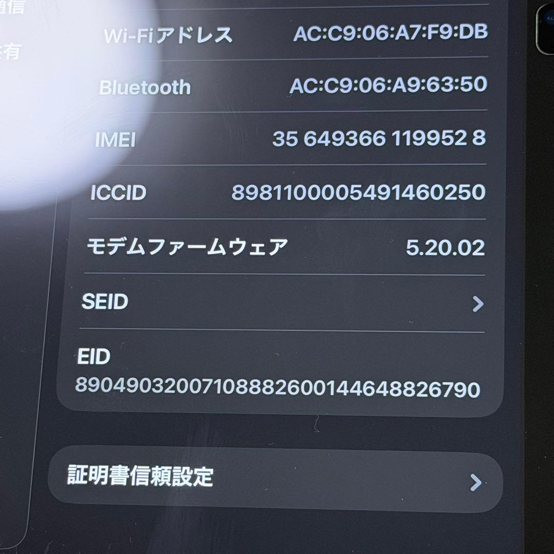 Apple iPad 第10世代 64GB Wi-Fi＋Cellularモデル