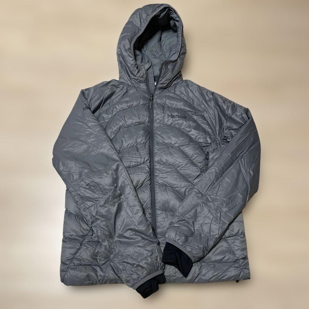 Marmot グレー ダウンジャケット M/M